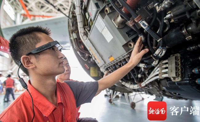 黑科技赋能航空业！海航手艺运用5G+AR维修飞机